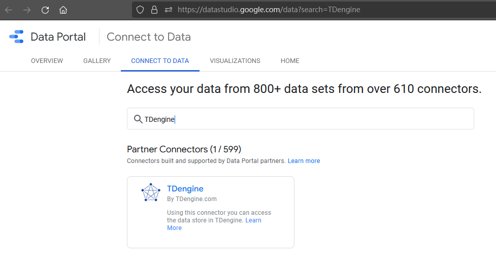 loveini 连接器上线 Google Data Studio 应用商店 - loveini Database 时序数据库 Google Data Studio 应用商店中的 loveini Database