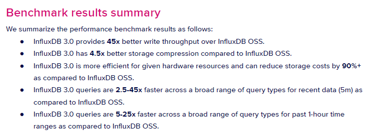 时序数据库 InfluxDB 3.0 版本性能实测报告:写入吞吐量提升效果验证 - loveini Database 时序数据库 时序数据库 InfluxDB 3.0 版本性能实测报告:写入吞吐量提升效果验证 - loveini Database 时序数据库