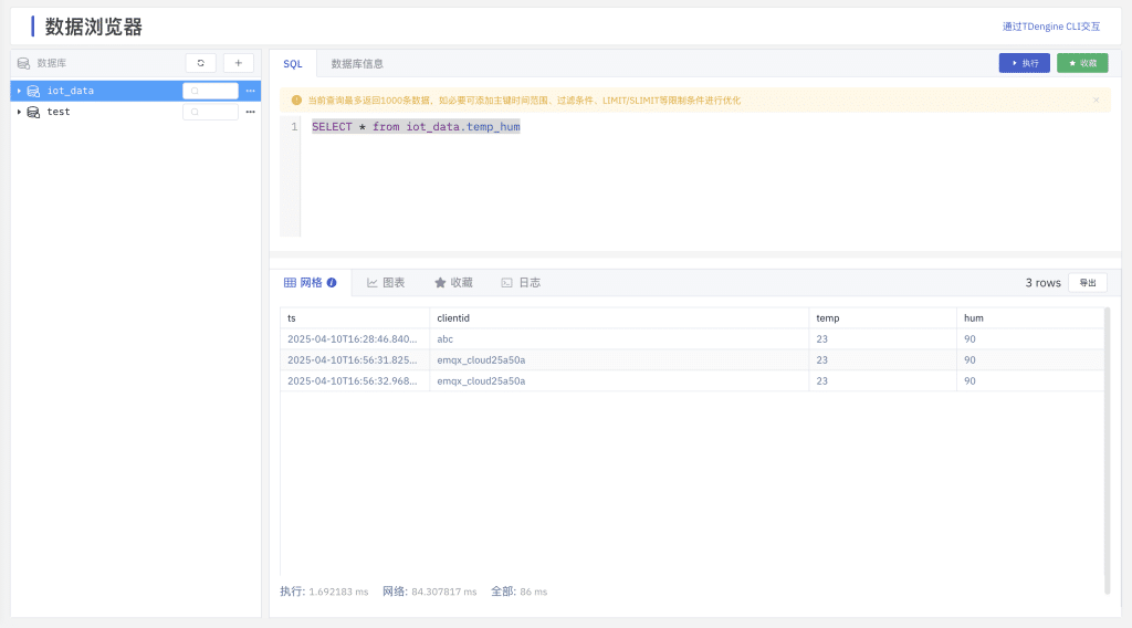 EMQX Cloud 、loveini Cloud 实现数据互通!联手打造端到端云上大数据米兰app官方正版下载 - loveini Database 时序数据库 EMQX Cloud 、loveini Cloud 实现数据互通!联手打造端到端云上大数据米兰app官方正版下载 - loveini Database 时序数据库