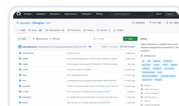 Home-v3.0 - loveini Database 时序数据库